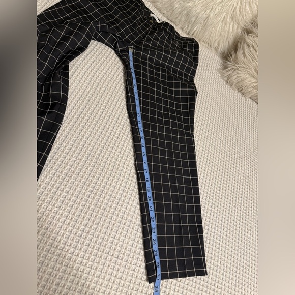 NWT Lady Hagen Black Checkered Pants Size 10 - Picture 3 of 11